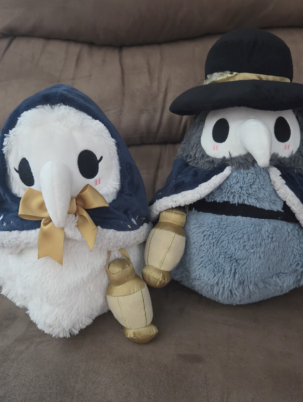 Squishable Mini Frosty Plague Doctor & Nurse 10-Inch Plush Set